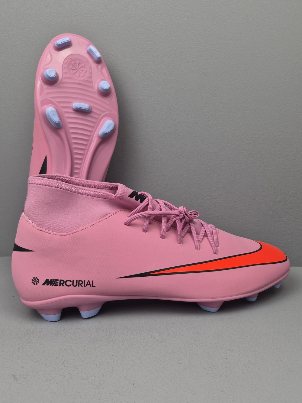 Nike Mercurial Superfly 10 Academy MG High-Top Soccer Cleats Magic Flamingo